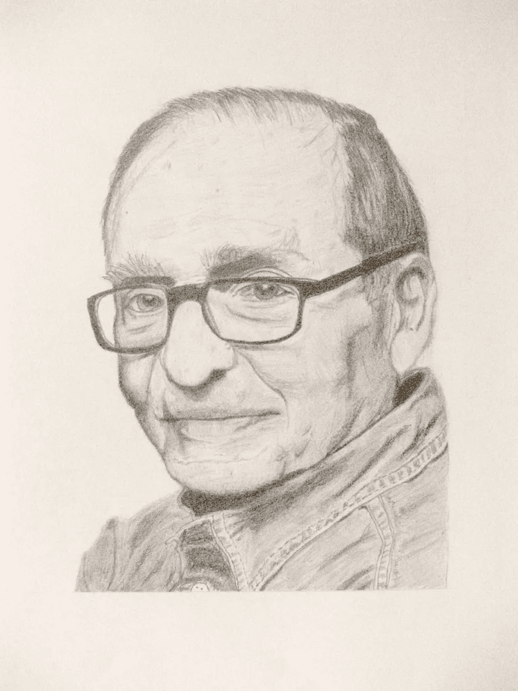 Hand-drawn sketch study