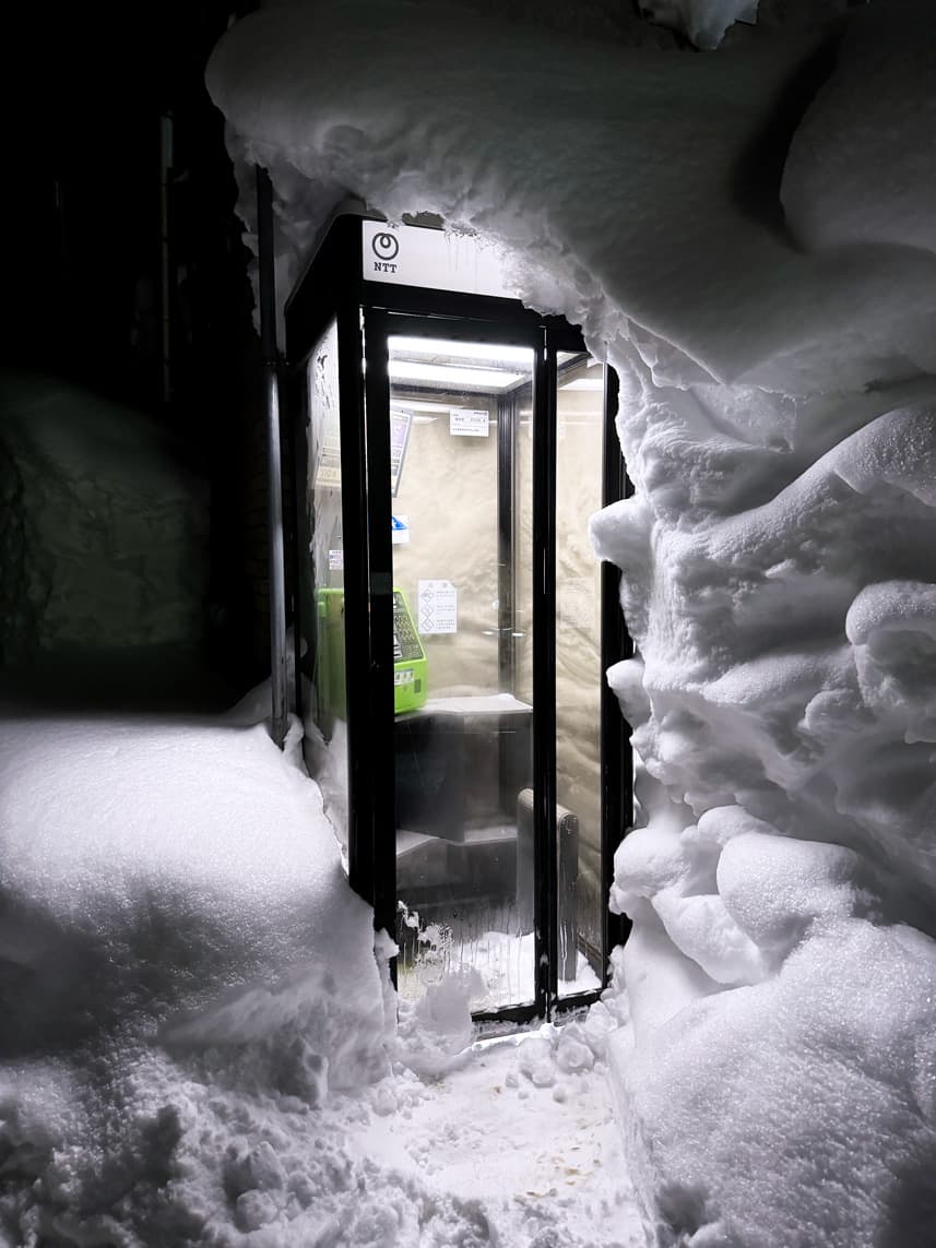 Niseko Phone Booth - Winter