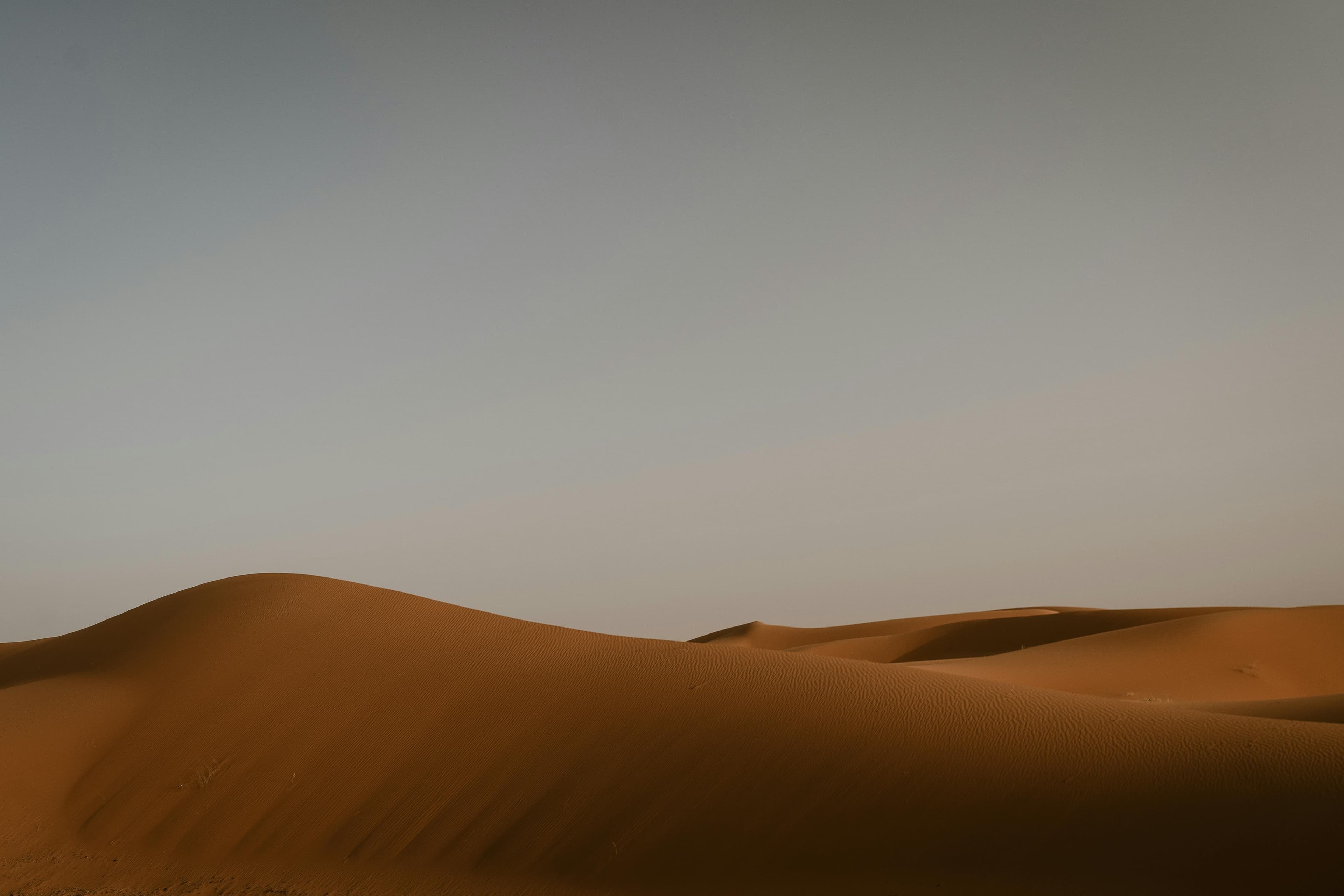 Sand dunes at dusk for Sandbox project