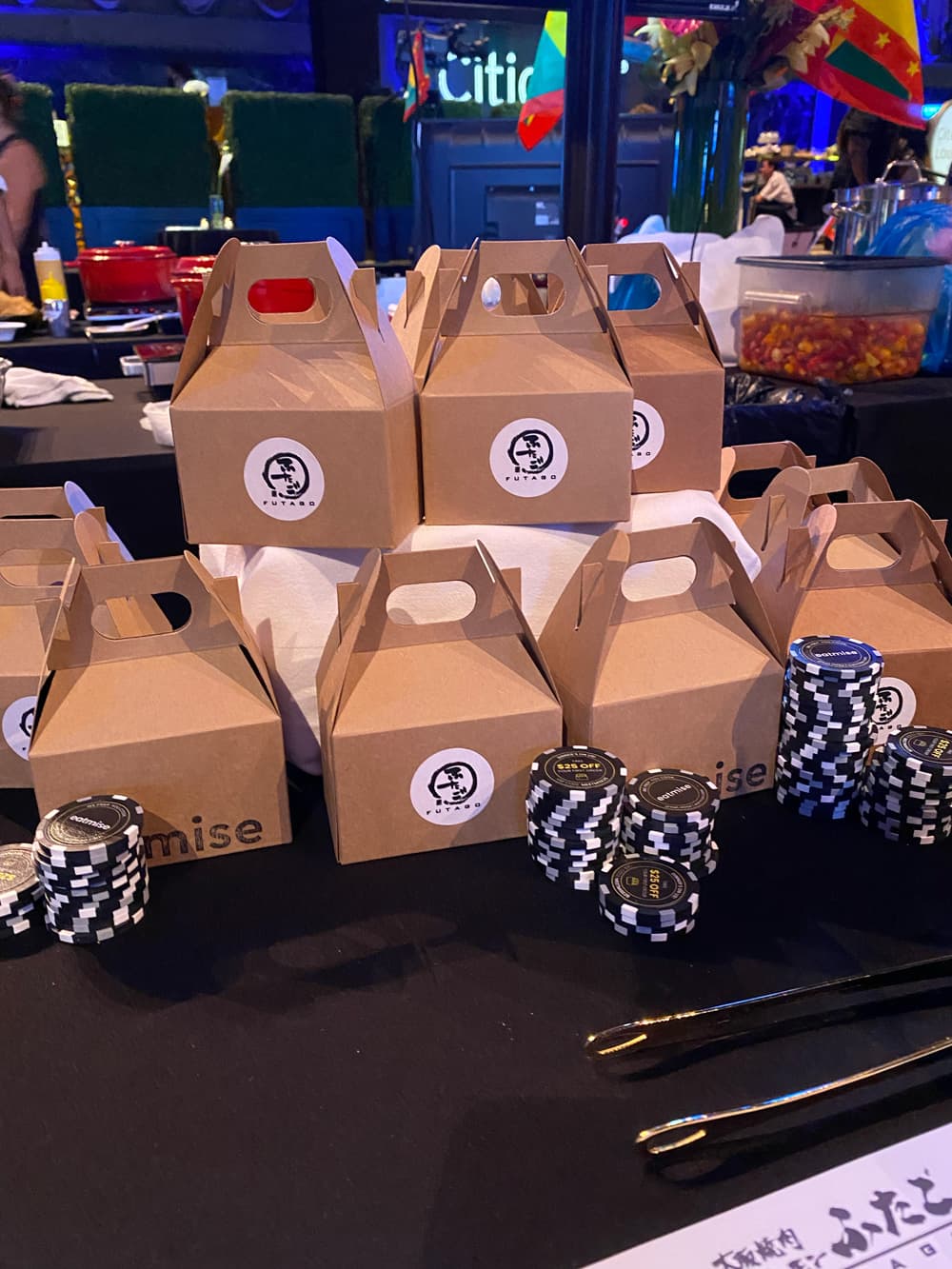 EatMise at Taste of Tennis event