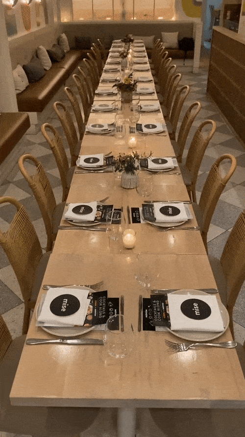 EatMise at Il Fiorista event